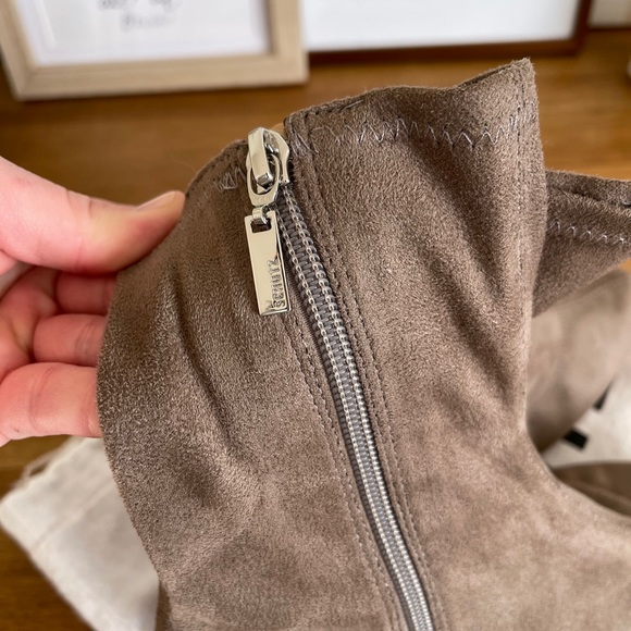 SCHUTZ SUEDE LUPE BOOTIES - Picture 7 of 8